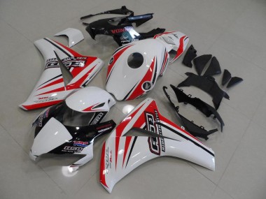 Carénage Honda CBR 1000 RR 08-11 - Blanc Rouge HRC