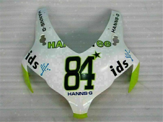 Carénage Honda CBR 1000 RR 08-11 - Blanc Vert Hannspree 84 Carénage Honda CBR 1000 RR 08-11 - Blanc Vert Hannspree 84