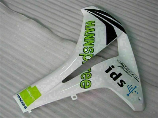 Carénage Honda CBR 1000 RR 08-11 - Blanc Vert Hannspree 84 Carénage Honda CBR 1000 RR 08-11 - Blanc Vert Hannspree 84