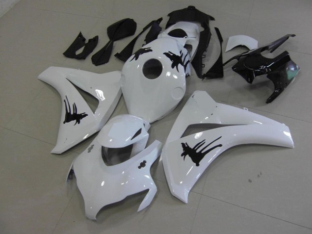 Carénage Honda CBR 1000 RR 08-11 - Blanc avec Spécial Décalque Carénage Honda CBR 1000 RR 08-11 - Blanc avec Spécial Décalque