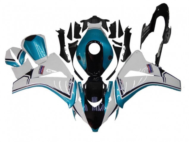 Carénage Honda CBR 1000 RR 08-11 - Bleu Blanc Noir Carénage Honda CBR 1000 RR 08-11 - Bleu Blanc Noir