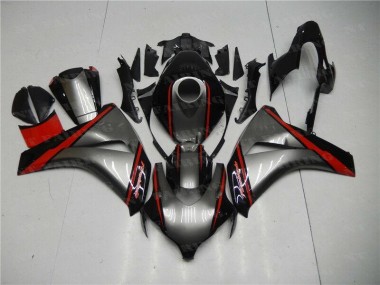 Carénage Honda CBR 1000 RR 08-11 - Gris Rouge Noir