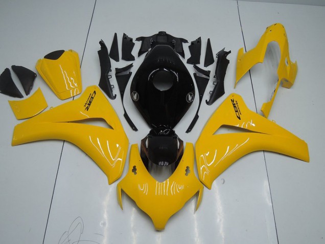 Carénage Honda CBR 1000 RR 08-11 - Jaune et Noir Carénage Honda CBR 1000 RR 08-11 - Jaune et Noir