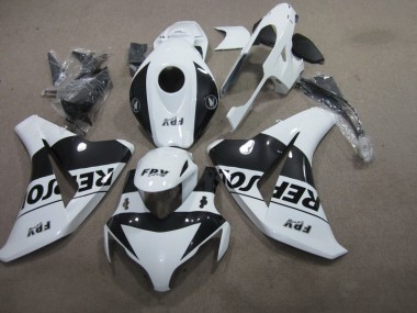 Carénage Honda CBR 1000 RR 08-11 - Noir Blanc Repsol