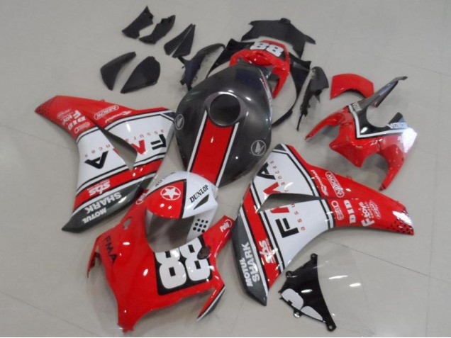 Carénage Honda CBR 1000 RR 08-11 - Orange Fiamm 88 Carénage Honda CBR 1000 RR 08-11 - Orange Fiamm 88