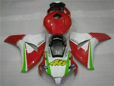 Carénage Honda CBR 1000 RR 08-11 - Rouge Blanc