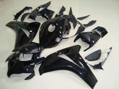 Carénage Honda CBR 1000 RR 08-11 - Tout Noir sans décalcomanies