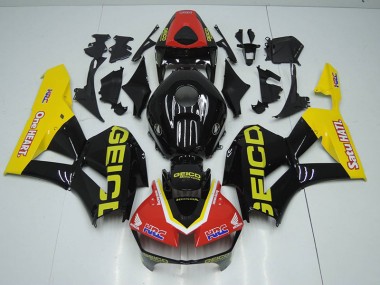 Carénage Honda CBR 1000 RR 12-16 - Noir Rouge HRC