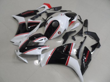 Carénage Honda CBR 1000 RR 12-16 - Noir et Blanc et Rouge Bande