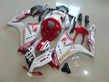 Carénage Honda CBR 1000 RR 12-16 - Rouge Musashi