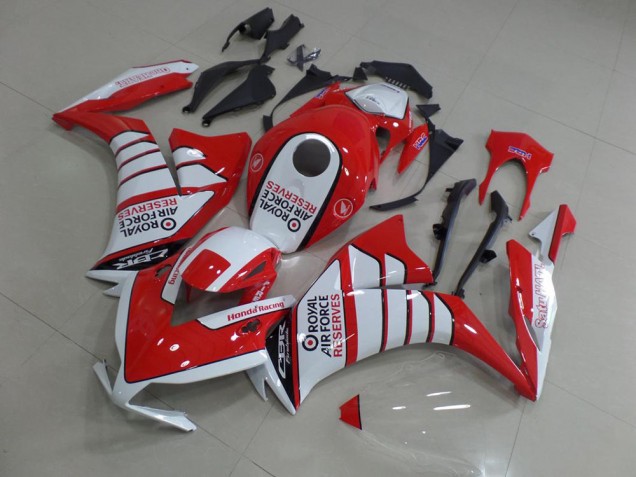 Carénage Honda CBR 1000 RR 12-16 - Rouge avec Blanc Wing Carénage Honda CBR 1000 RR 12-16 - Rouge avec Blanc Wing