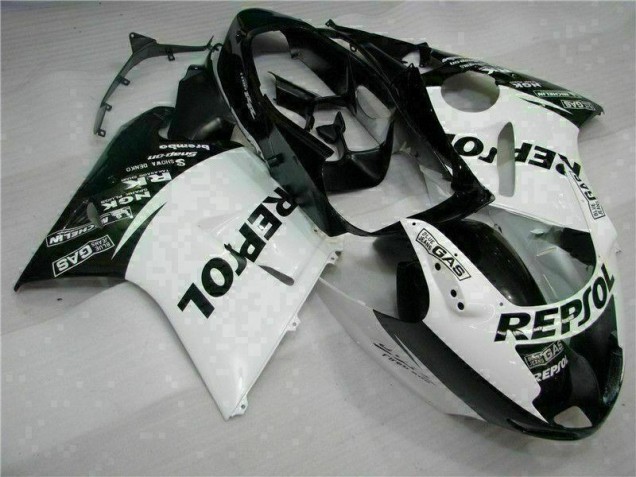 Carénage Honda CBR 1100 XX 96-07 - Blanc Noir Repsol Carénage Honda CBR 1100 XX 96-07 - Blanc Noir Repsol