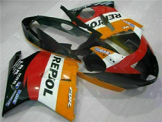 Carénage Honda CBR 1100 XX 96-07 - Orange Repsol Carénage Honda CBR 1100 XX 96-07 - Orange Repsol