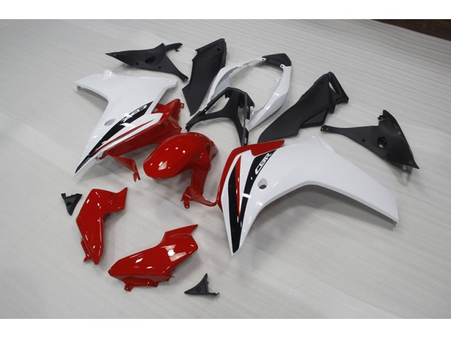 Carénage Honda CBR 600 F 11-13 - Rouge Blanc Noir Carénage Honda CBR 600 F 11-13 - Rouge Blanc Noir