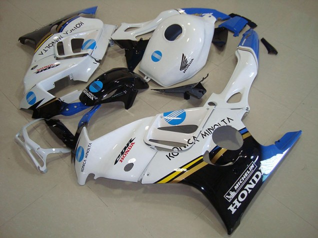 Carénage Honda CBR 600 F3 95-98 - Blanc Bleu Konica Minolta Carénage Honda CBR 600 F3 95-98 - Blanc Bleu Konica Minolta