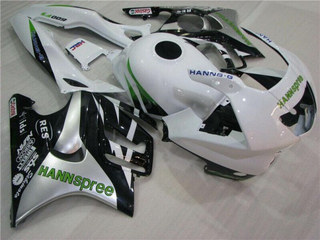 Carénage Honda CBR 600 F3 95-98 - Blanc Vert Hannspree Carénage Honda CBR 600 F3 95-98 - Blanc Vert Hannspree