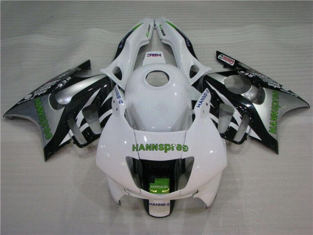 Carénage Honda CBR 600 F3 95-98 - Blanc Vert Hannspree Carénage Honda CBR 600 F3 95-98 - Blanc Vert Hannspree
