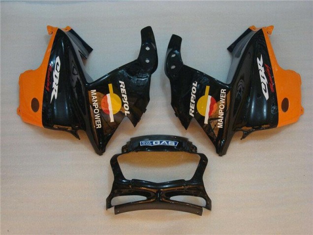 Carénage Honda CBR 600 F3 95-98 - Noir Orange Repsol Carénage Honda CBR 600 F3 95-98 - Noir Orange Repsol
