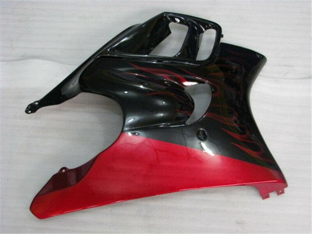 Carénage Honda CBR 600 F3 95-98 - Noir Rouge Flamme Carénage Honda CBR 600 F3 95-98 - Noir Rouge Flamme