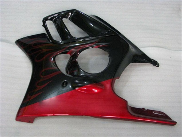 Carénage Honda CBR 600 F3 95-98 - Noir Rouge Flamme Carénage Honda CBR 600 F3 95-98 - Noir Rouge Flamme
