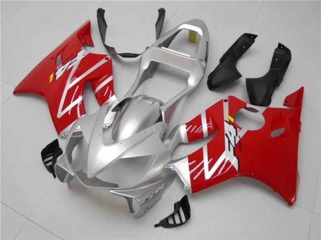 Carénage Honda CBR 600 F4i 01-03 - Argent Rouge Carénage Honda CBR 600 F4i 01-03 - Argent Rouge