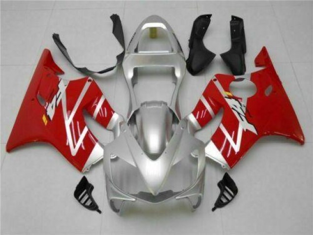 Carénage Honda CBR 600 F4i 01-03 - Argent Rouge Carénage Honda CBR 600 F4i 01-03 - Argent Rouge