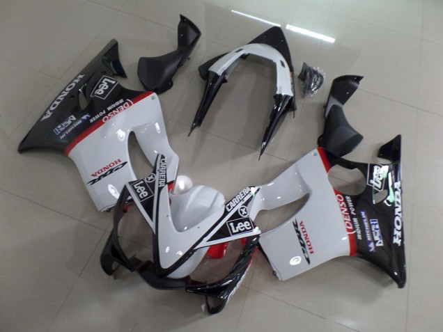 Carénage Honda CBR 600 F4i 01-03 - Blanc Noir Carrera Lee Carénage Honda CBR 600 F4i 01-03 - Blanc Noir Carrera Lee