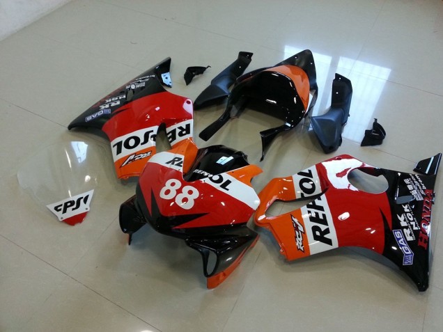 Carénage Honda CBR 600 F4i 01-03 - Courses Repsol 88