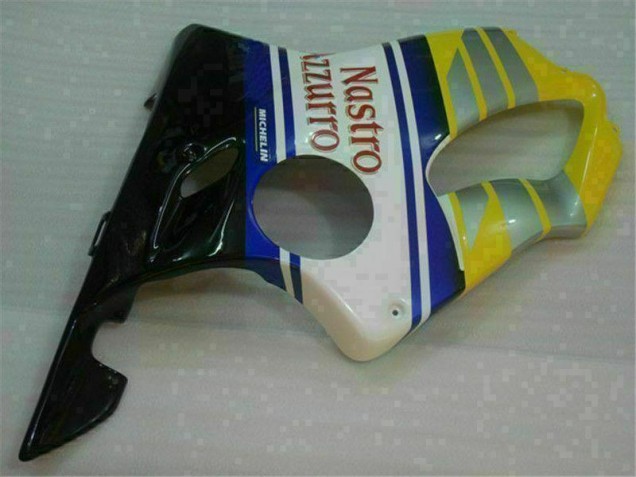 Carénage Honda CBR 600 F4i 01-03 - Jaune Argent Nastro Azzurro