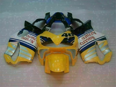 Carénage Honda CBR 600 F4i 01-03 - Jaune Argent Nastro Azzurro