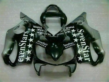 Carénage Honda CBR 600 F4i 01-03 - Noir Argent SevenStarss