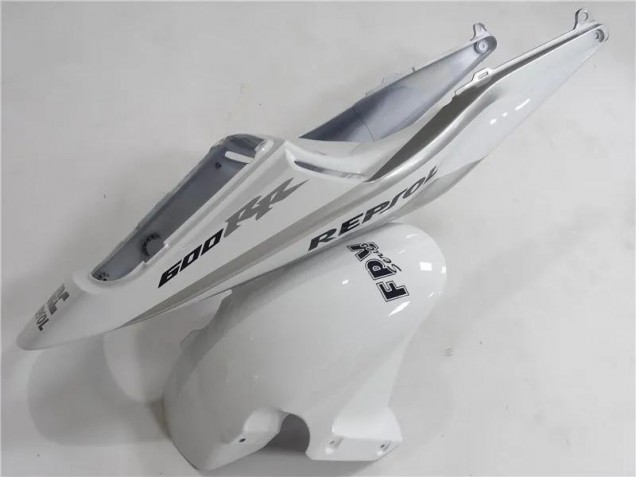Carénage Honda CBR 600 RR 03-04 - Argent Blanc Noir Repsol
