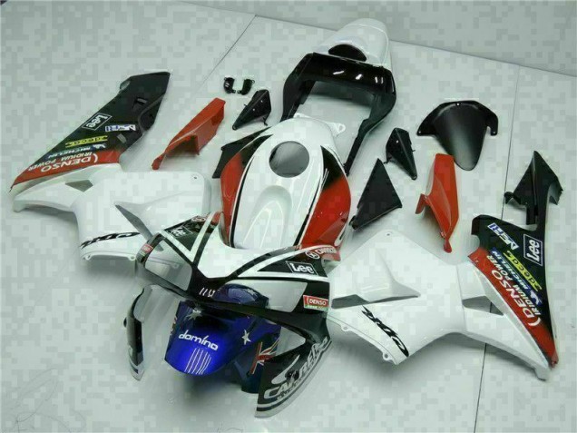 Carénage Honda CBR 600 RR 03-04 - Blanc Bleu Carénage Honda CBR 600 RR 03-04 - Blanc Bleu