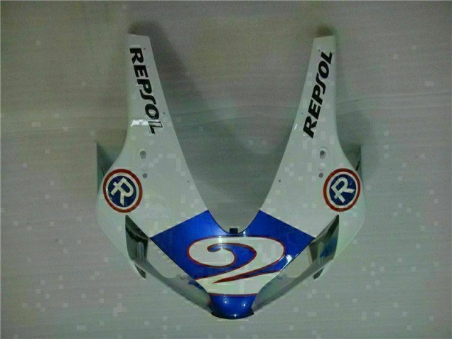 Carénage Honda CBR 600 RR 03-04 - Blanc Bleu R 2 Carénage Honda CBR 600 RR 03-04 - Blanc Bleu R 2