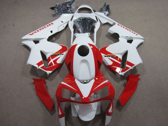 Carénage Honda CBR 600 RR 03-04 - Blanc Rouge Carénage Honda CBR 600 RR 03-04 - Blanc Rouge