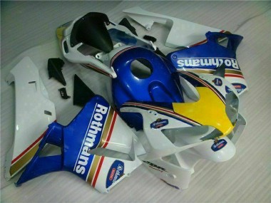 Carénage Honda CBR 600 RR 03-04 - Bleu Blanc Rothmans