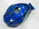 Carénage Honda CBR 600 RR 03-04 - Bleu avec Argent Flamme