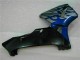 Carénage Honda CBR 600 RR 03-04 - Bleu avec Argent Flamme