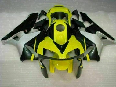 Carénage Honda CBR 600 RR 03-04 - Jaune Noir