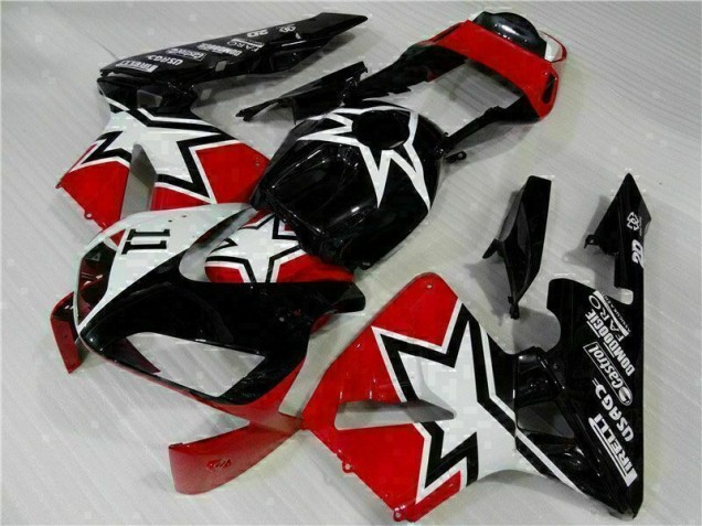 Carénage Honda CBR 600 RR 03-04 - Noir Blanc 11 Carénage Honda CBR 600 RR 03-04 - Noir Blanc 11