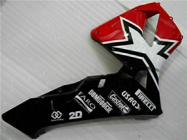 Carénage Honda CBR 600 RR 03-04 - Noir Blanc 11 Carénage Honda CBR 600 RR 03-04 - Noir Blanc 11