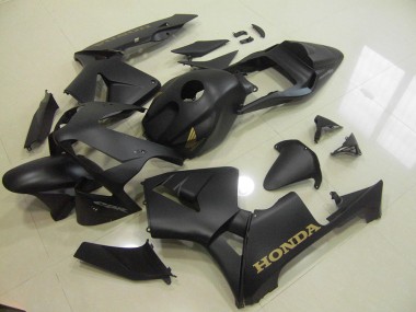 Carénage Honda CBR 600 RR 03-04 - Noir Mat Or