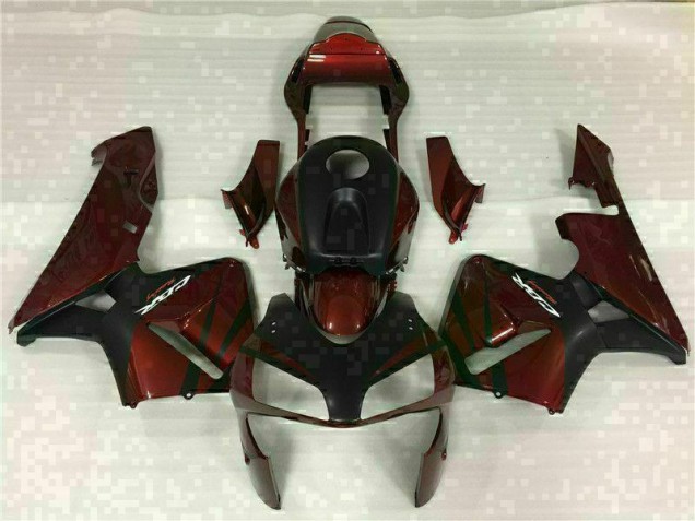 Carénage Honda CBR 600 RR 03-04 - Noir Rouge Carénage Honda CBR 600 RR 03-04 - Noir Rouge
