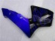 Carénage Honda CBR 600 RR 03-04 - Noir avec Bleu Flamme Carénage Honda CBR 600 RR 03-04 - Noir avec Bleu Flamme