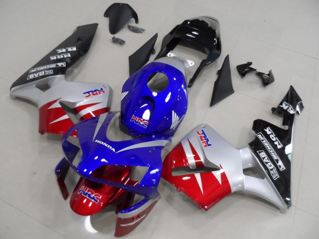 Carénage Honda CBR 600 RR 03-04 - Rouge Argent Bleu Carénage Honda CBR 600 RR 03-04 - Rouge Argent Bleu