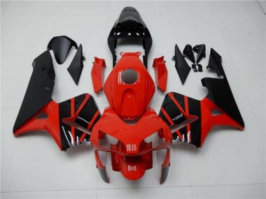 Carénage Honda CBR 600 RR 03-04 - Rouge Noir