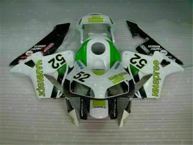 Carénage Honda CBR 600 RR 03-04 - Vert Blanc Noir