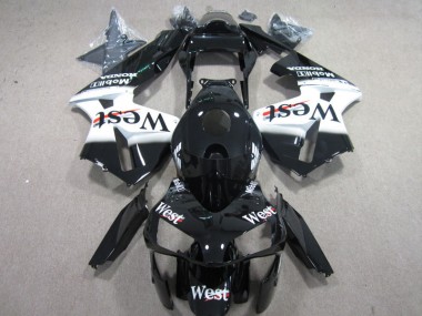 Carénage Honda CBR 600 RR 03-04 - West Blanc Noir