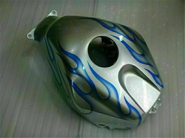 Carénage Honda CBR 600 RR 05-06 - Blanc Bleu Flamme Carénage Honda CBR 600 RR 05-06 - Blanc Bleu Flamme