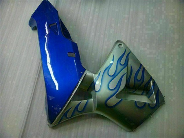 Carénage Honda CBR 600 RR 05-06 - Blanc Bleu Flamme Carénage Honda CBR 600 RR 05-06 - Blanc Bleu Flamme